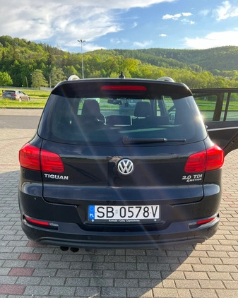 Volkswagen Tiguan cena 64900 przebieg: 183709, rok produkcji 2014 z Biała małe 56